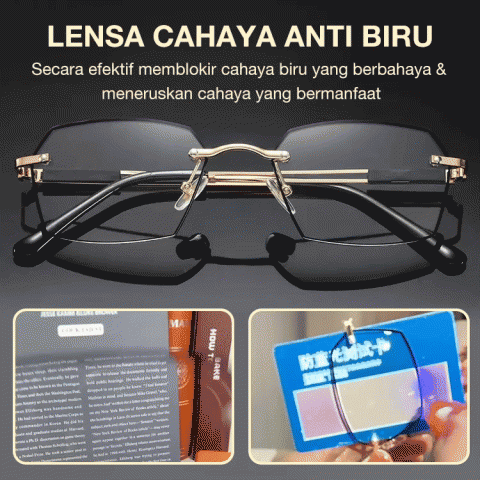 Kacamata baca anti cahaya biru