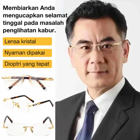 Kacamata Baca Tanpa Bingkai Bisnis HD