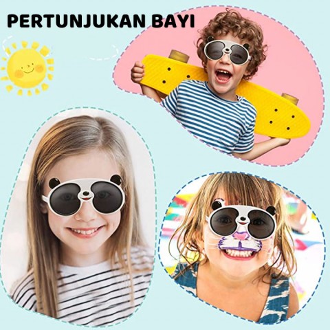 Kacamata Panda Silikon Anak anak