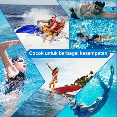Kacamata renang miopia HD anti kabut