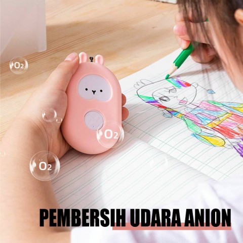 Kalung Pemurni Udara Anion Anak Portabel