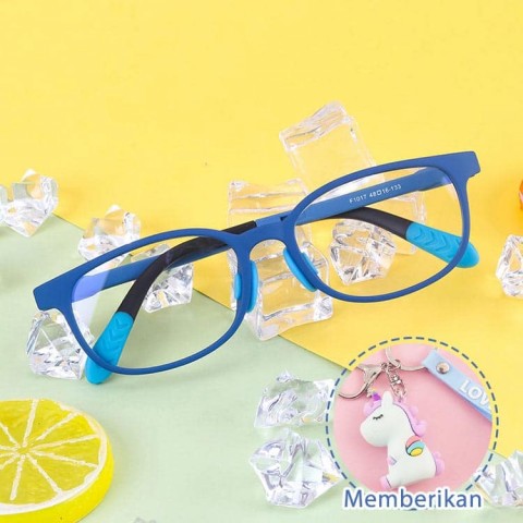 Unicorn color series children anti-blue light glasses